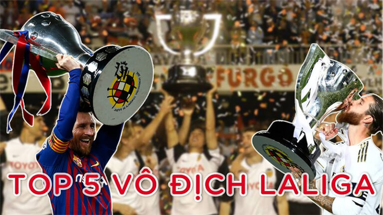 Danh sách những đội bóng vô địch La Liga nhiều nhất
