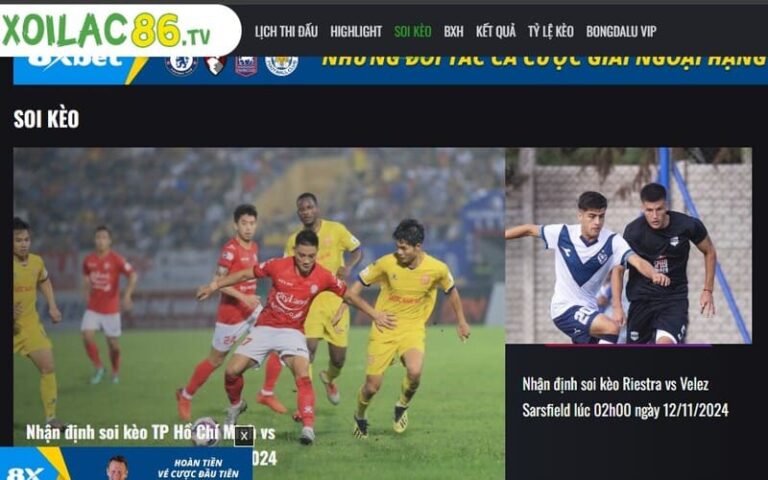 Soi kèo bóng đá chính xác, hữu ích tại nền tảng Xoilac TV