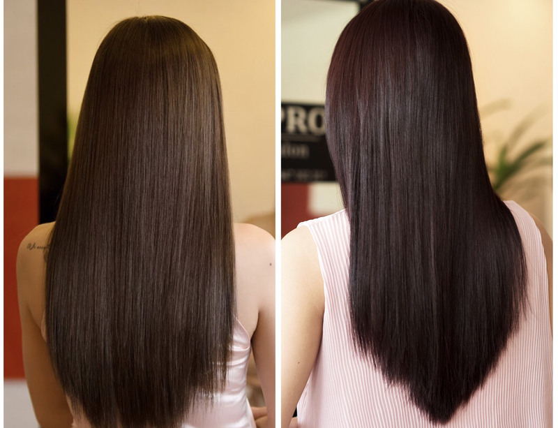 Trung bình, duỗi tóc tại salon thường mất khoảng 2 đến 5 tiếng tùy chất tóc 