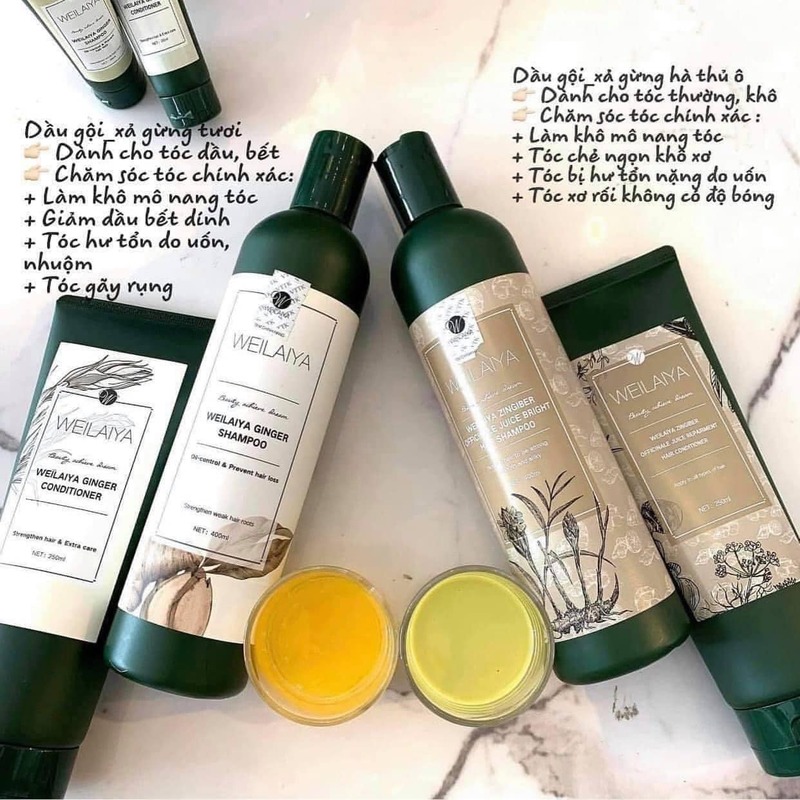 Dầu gội dịu nhẹ, dầu xả và serum dưỡng giúp tóc duỗi mềm mượt hơn 